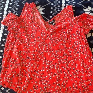 Floral Cropped Blouse